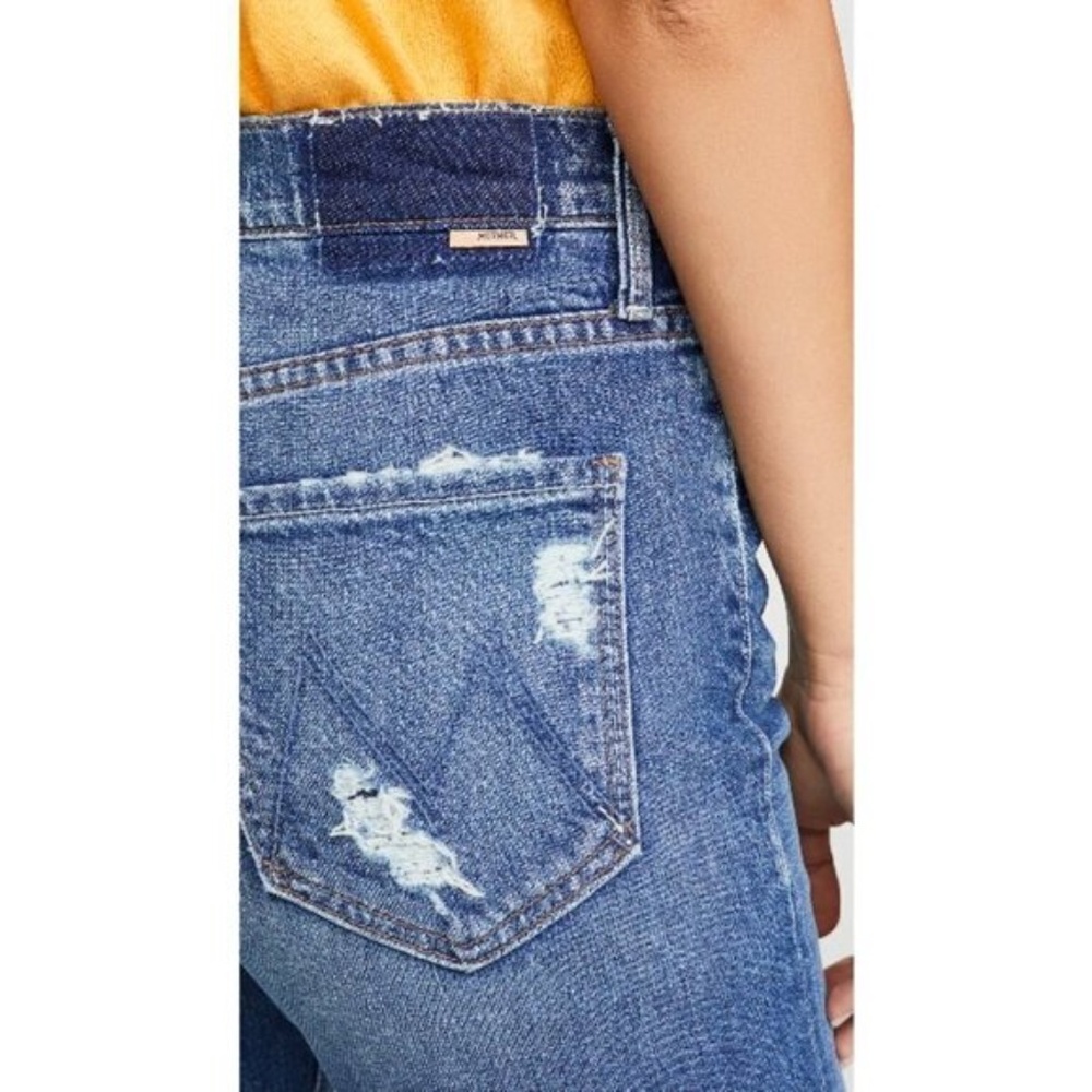 MOTHER SUPERIOR The Tripper Chew Denim Jeans In Cryin' Cowboys Wash - Picture 4 of 13